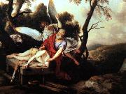 LA HIRE, Laurent de Abraham Sacrificing Isaac g china oil painting reproduction